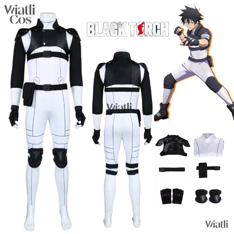 Anime Cosplay Armor - Kostum Cosplay Anime Black Torch Jiro
