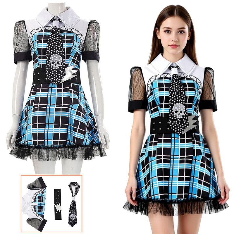 Anime Cosplay Maid - Kostum Cosplay Monster Anime High Frankie