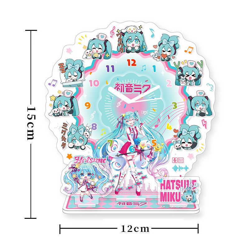 Cosplay Anime N - Jam Akrilik Anime Hatsune Miku, Dekorasi