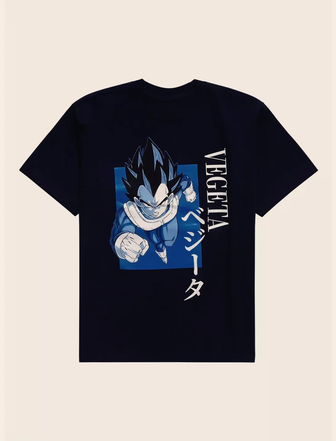 Dragon Ball Saiyan Armor - Kaos Katun Retro Dragon Ball Z