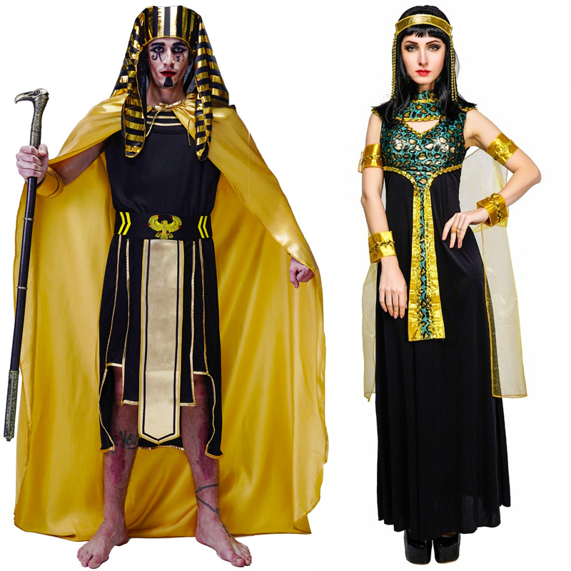 Egypt Cosplay Anime - Kostum Ratu Mesir Kuno Halloween untuk