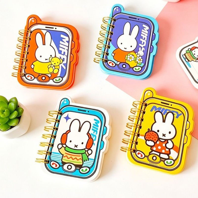 Anime Cosplay Coloring Pages - Buku Catatan Miffy Lucu Berbentuk Ponsel