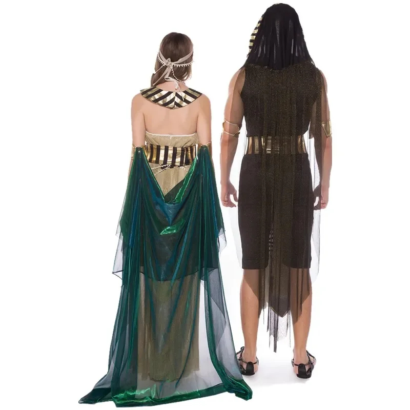 Egypt Cosplay Anime - Gaun Cosplay Pasangan Abad Pertengahan Pesta