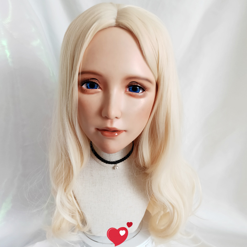 Anime Cosplay Eye Makeup - (Shu-02) Masker Kigurumi BJD Setengah Kepala
