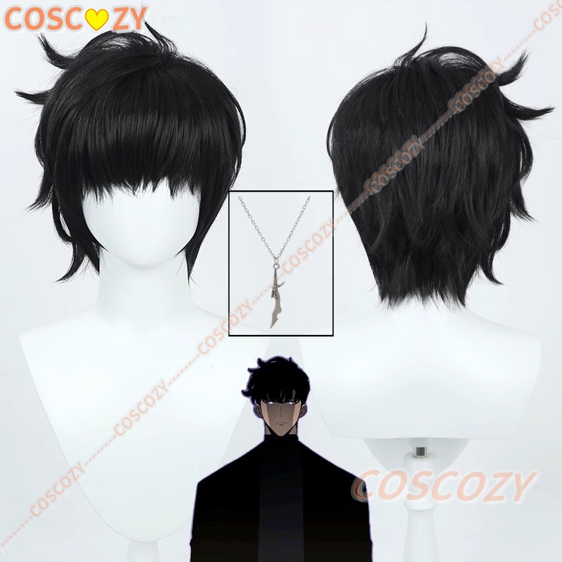 Cosplay Anime Solo - Wig Cosplay Sung Jinwoo dari Anime