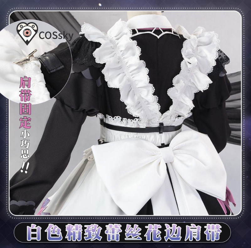 Anime Cosplay Maid - Anime BanG Dream! Kostum Cosplay Nyubara