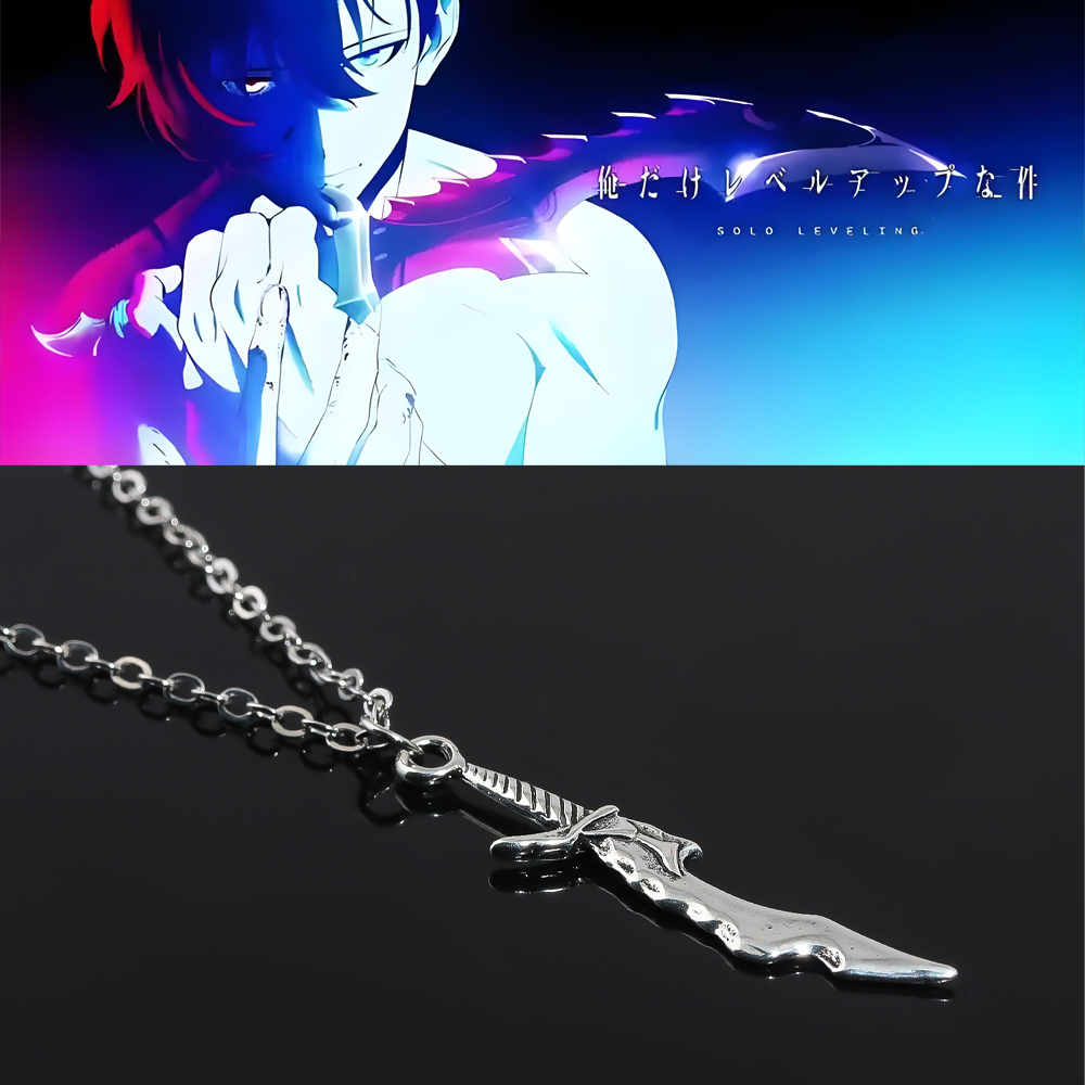 Cosplay Anime Solo - Liontin Kalung Pribadi Leveling Anime Solo