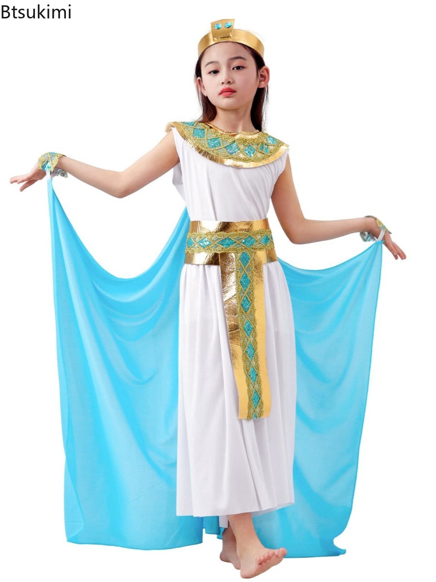 Egypt Cosplay Anime - Gaun Cosplay Halloween Anak-anak Cosplay Cleopatra