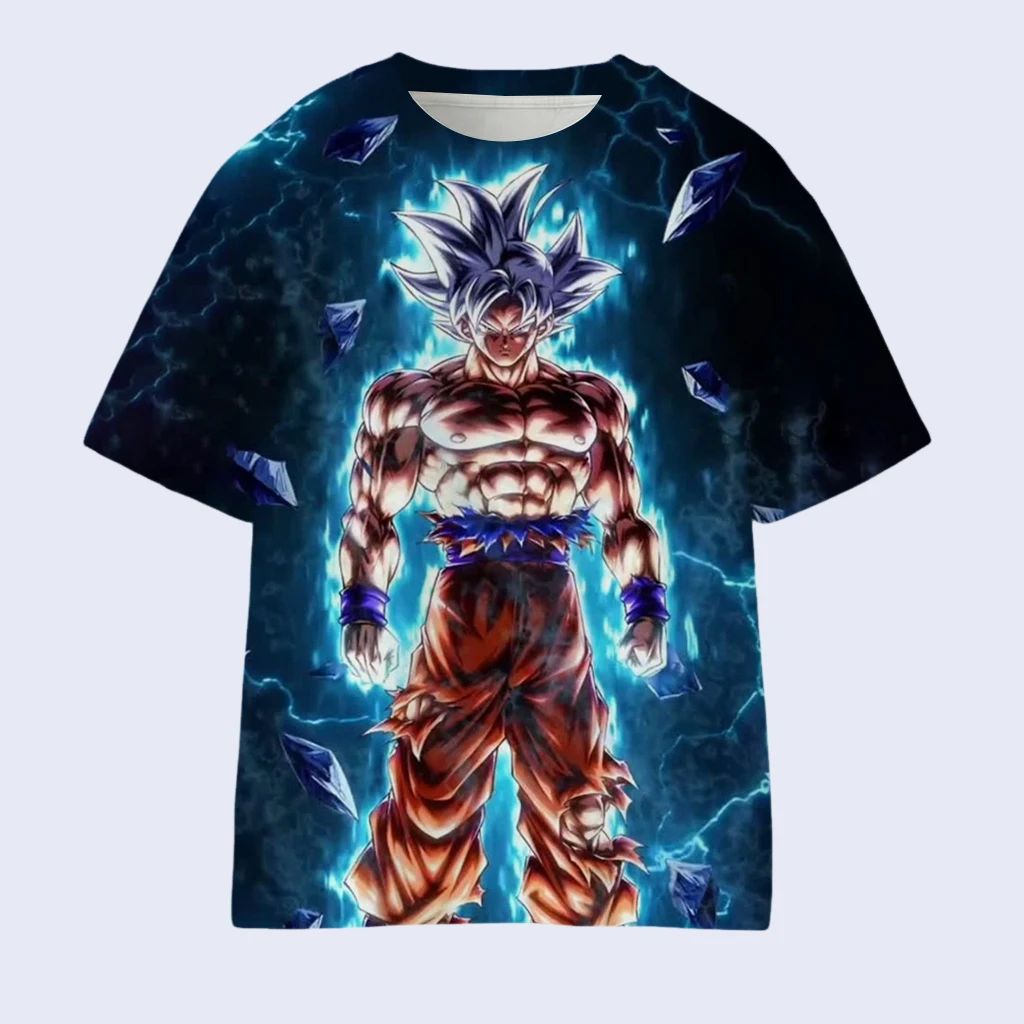 Dragon Ball Saiyan Armor - Kaos 3D Print Karakter Anime Klasik