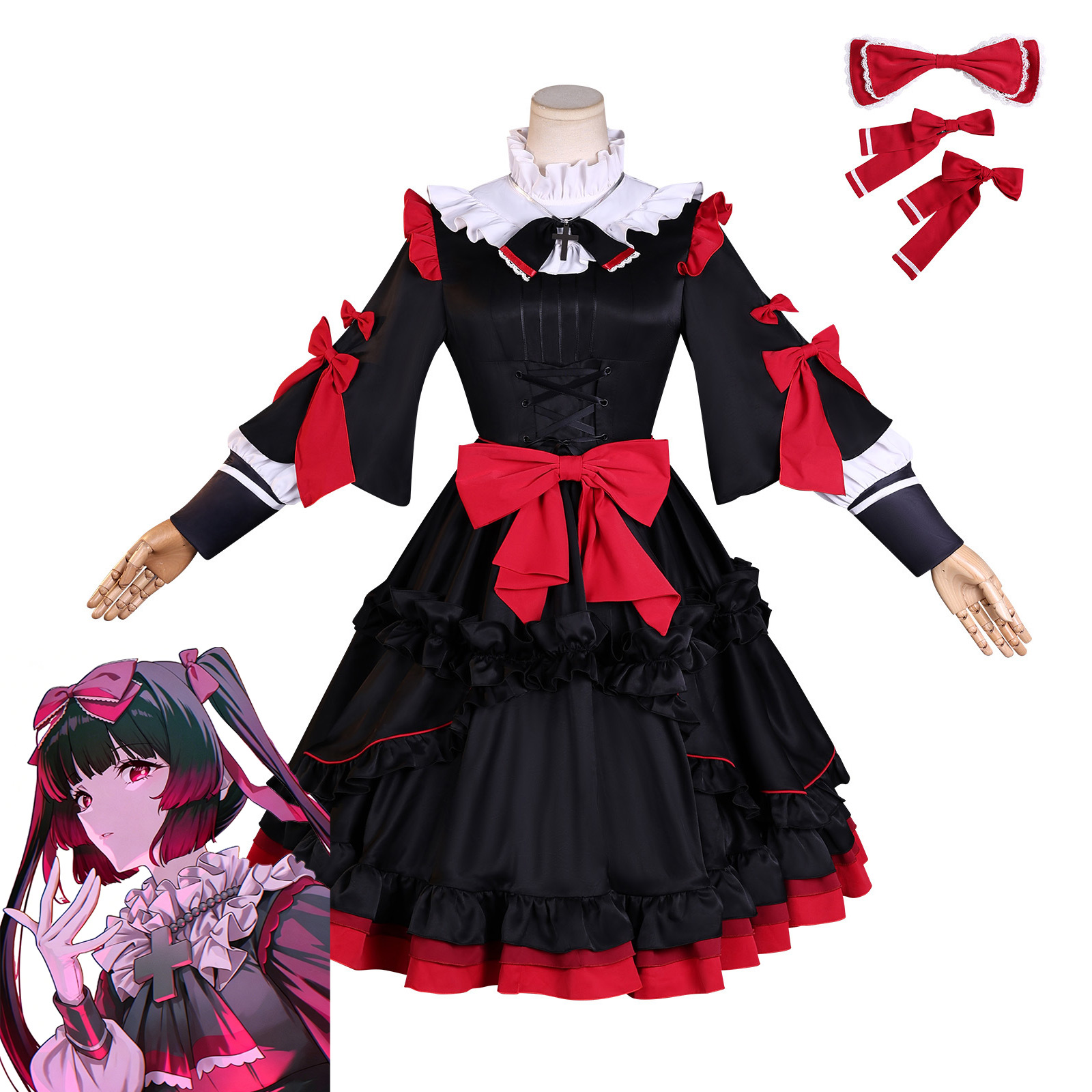 Anime Cosplay Photo - Kostum Cosplay Needy Overdose Oni Bara
