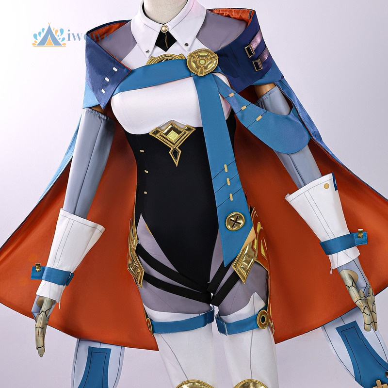 Genshin Impact Ineffa Kostum C - Anime Cosplay Girl ulasan dan harga