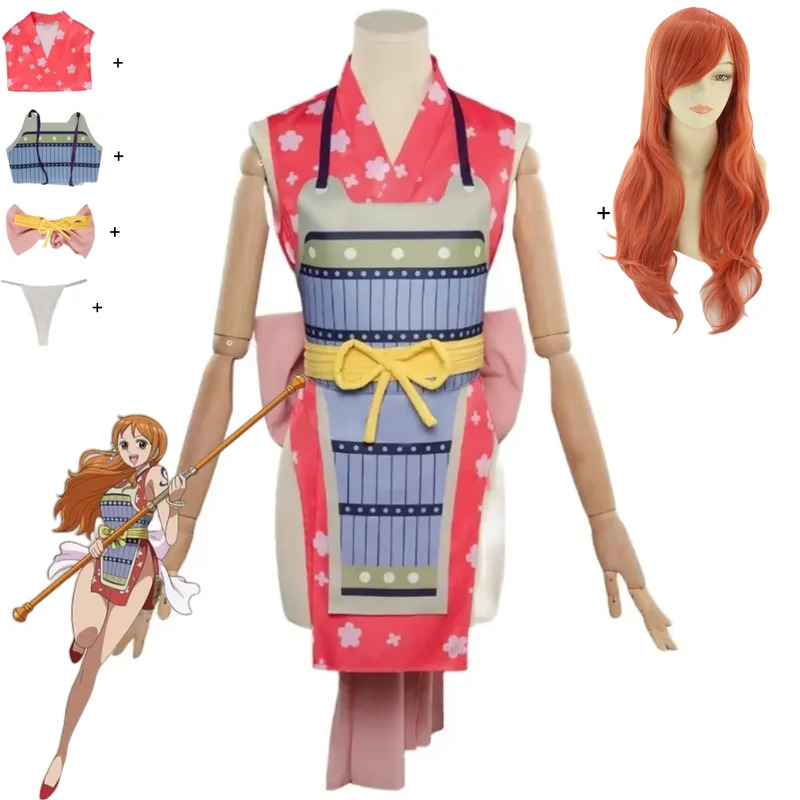 Kostum Cosplay Anime Nami Gaun - Anime Cosplay Armor ulasan dan harga