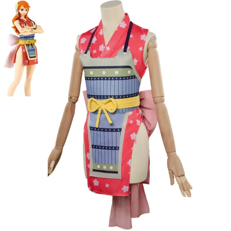 Kostum Cosplay Anime Nami Gaun - Anime Cosplay Armor ulasan dan harga