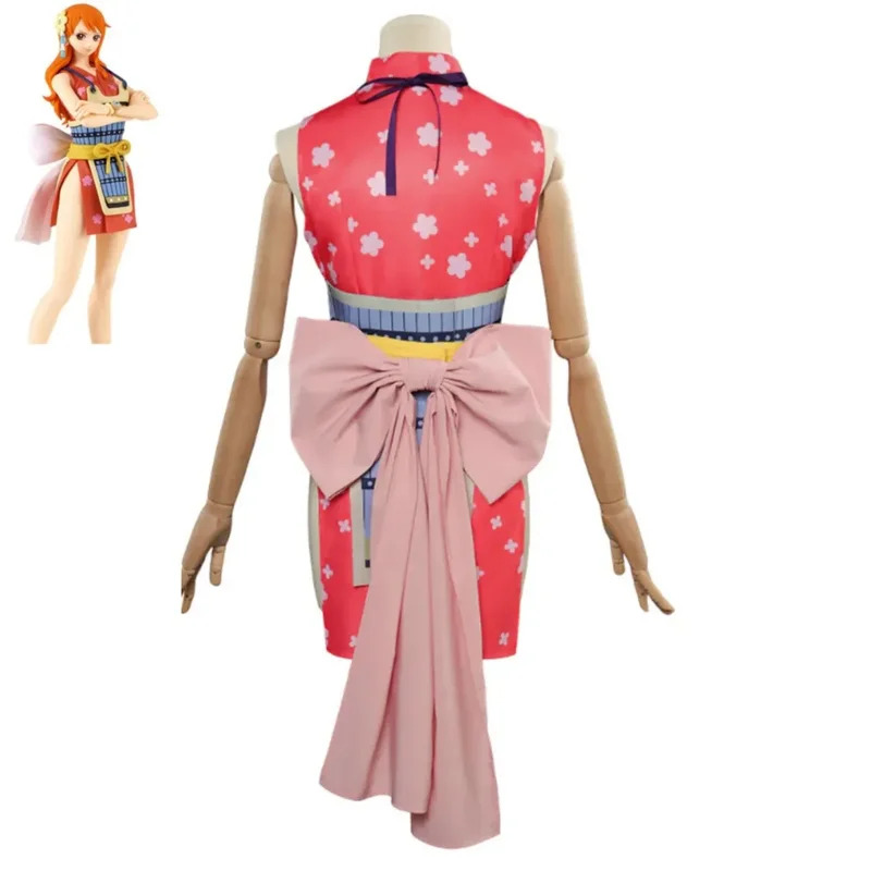 Kostum Cosplay Anime Nami Gaun - Anime Cosplay Armor ulasan dan harga