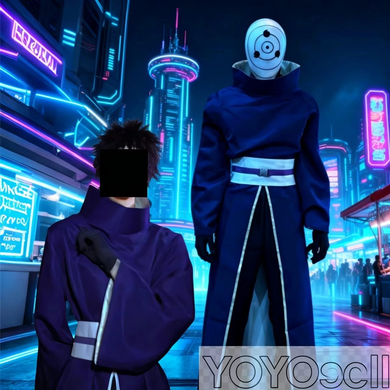 Kostum Cosplay Obito Uchiha An - Anime Cosplay Ninja ulasan dan harga
