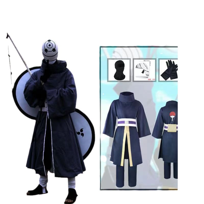 Kostum Cosplay Anime Uchiha Ob - Anime Cosplay Ninja ulasan dan harga