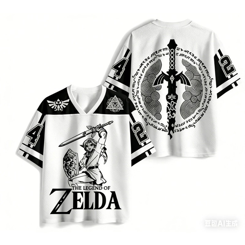 Kaus Jersey The Legend Of Zeld - Anime Cosplay Link ulasan dan harga