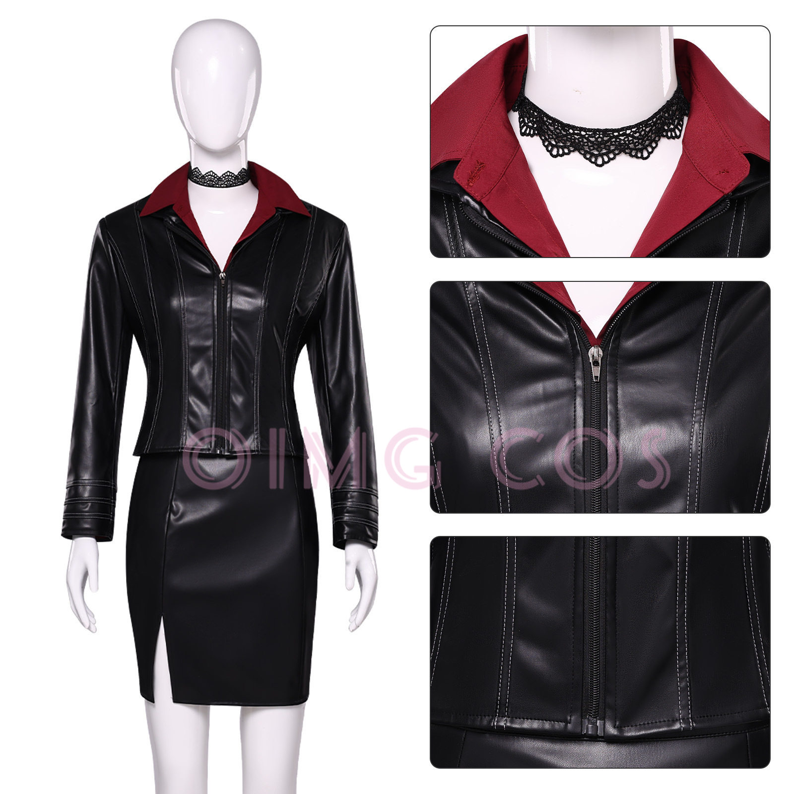 Kostum Cosplay Jaket Kulit Ada - Anime Cosplay Events ulasan dan harga
