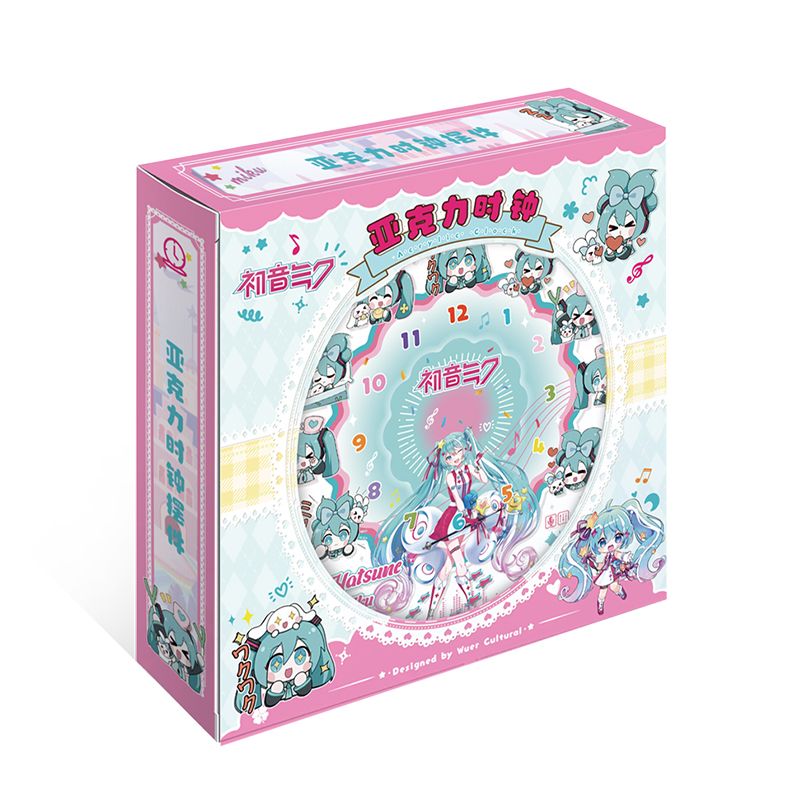 Jam Akrilik Anime Hatsune Miku - Cosplay Anime N ulasan dan harga