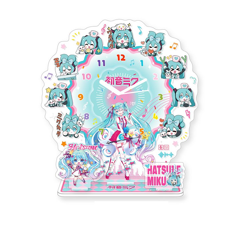Jam Akrilik Anime Hatsune Miku - Cosplay Anime N ulasan dan harga