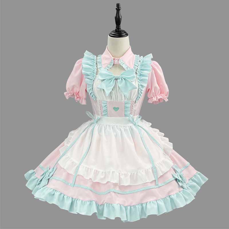 Gaun Pembantu Lolita Gaya Mani - Anime Cosplay Shop ulasan dan harga