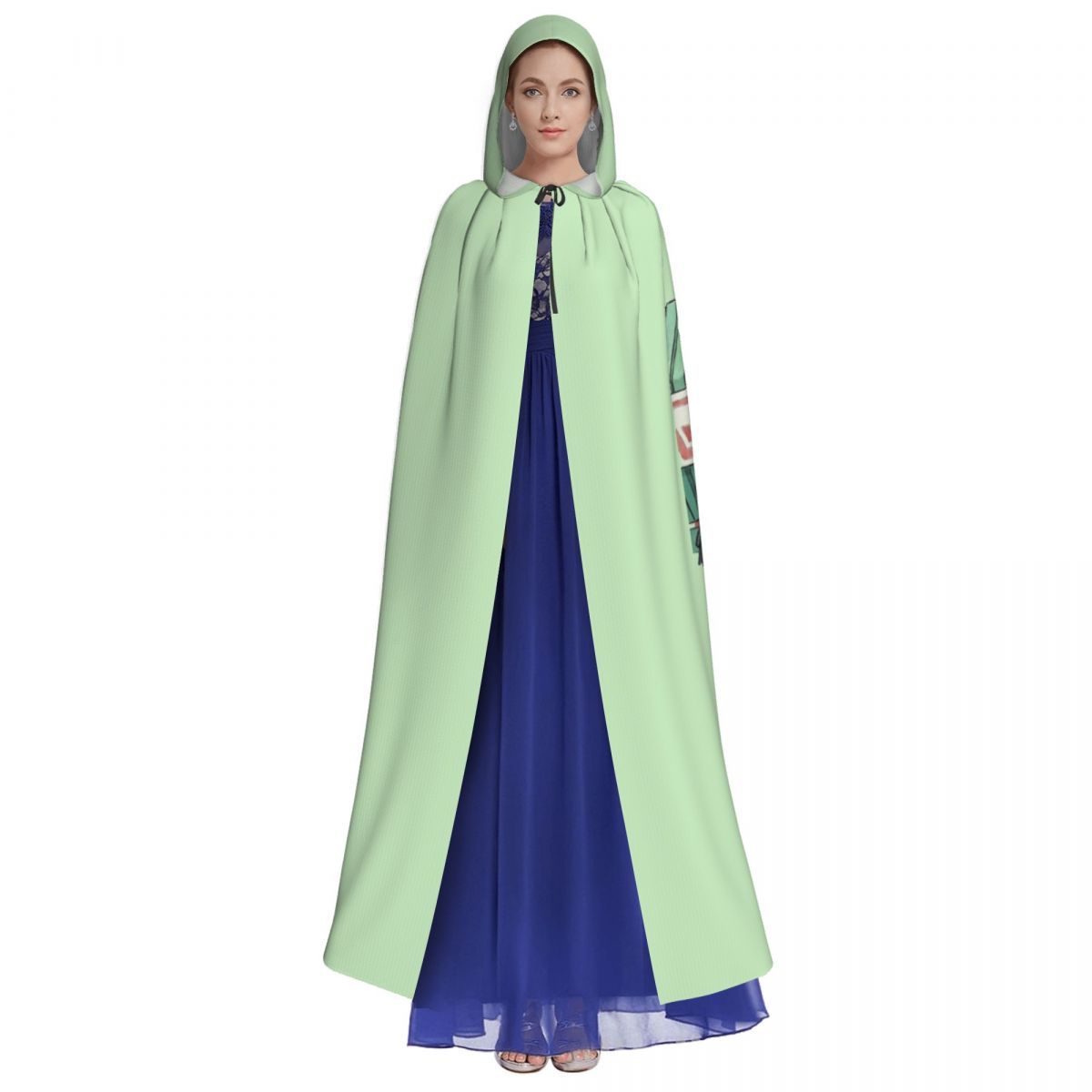 Jubah Panjang Bertudung Motif  - Anime Cosplay Netflix ulasan dan harga