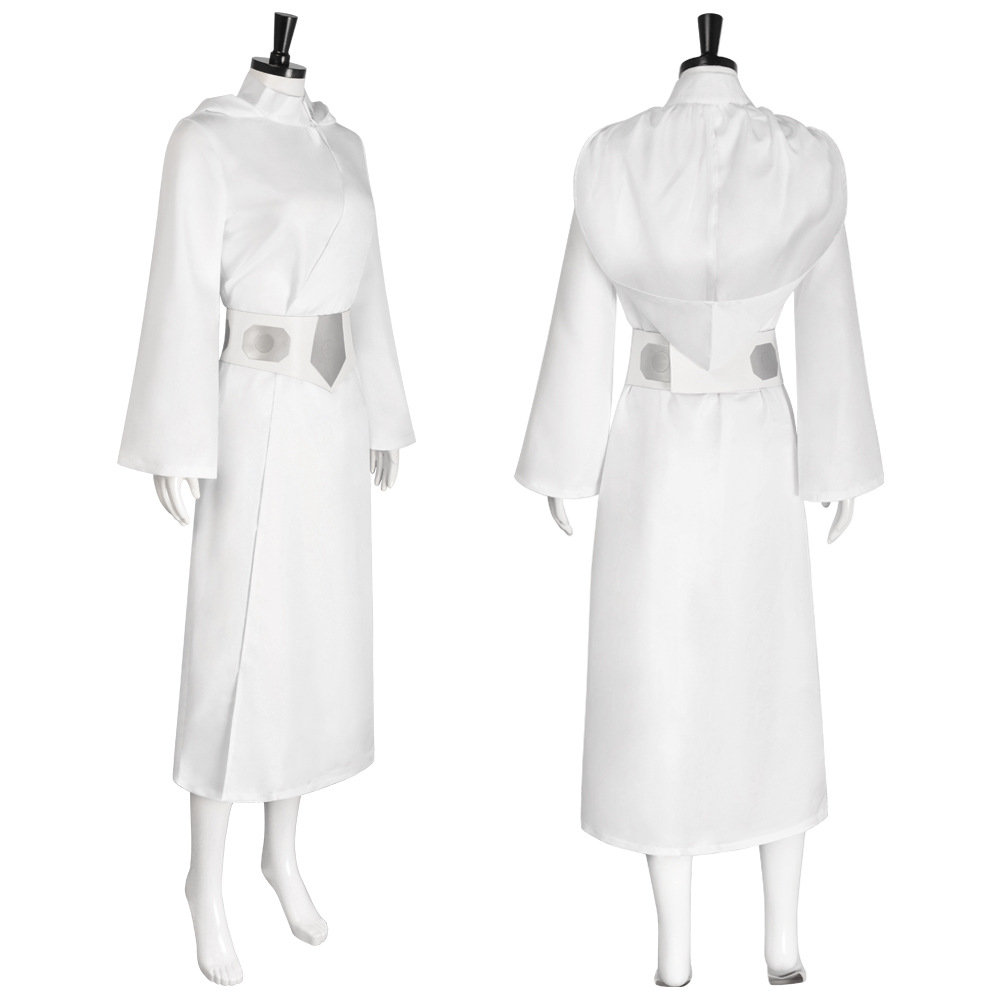 Kostum Cosplay Putri Leia Gaun - Cosplay Anime Solo ulasan dan harga