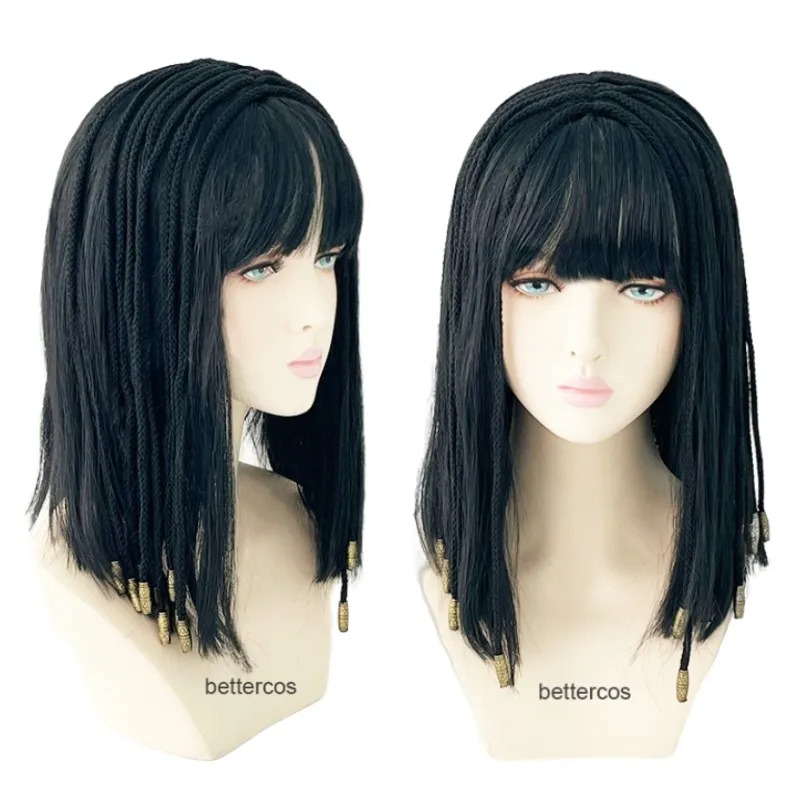 Rambut palsu Cleopatra Ratu Me - Egypt Cosplay Anime ulasan dan harga