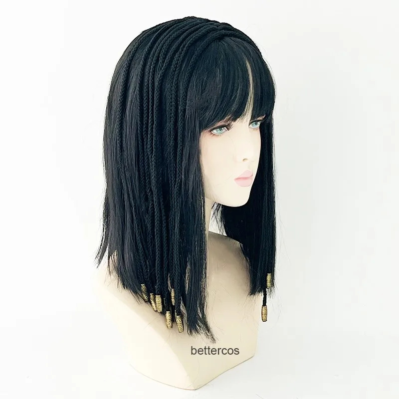 Rambut palsu Cleopatra Ratu Me - Egypt Cosplay Anime ulasan dan harga