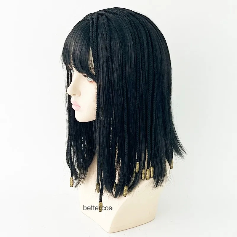 Rambut palsu Cleopatra Ratu Me - Egypt Cosplay Anime ulasan dan harga