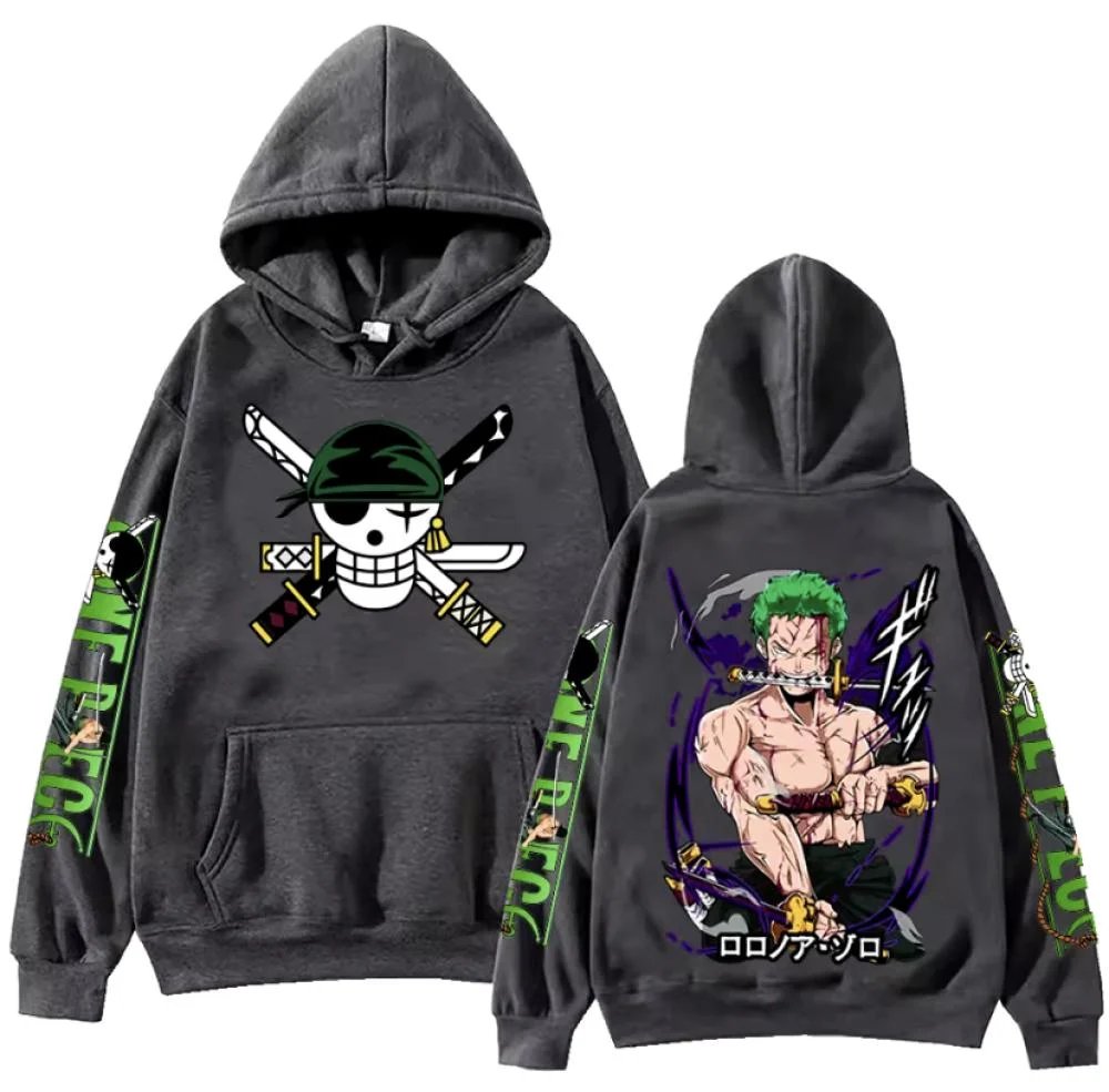 One Piece Zoro Anime Hoodie Ka - Anime Cosplay Shop ulasan dan harga