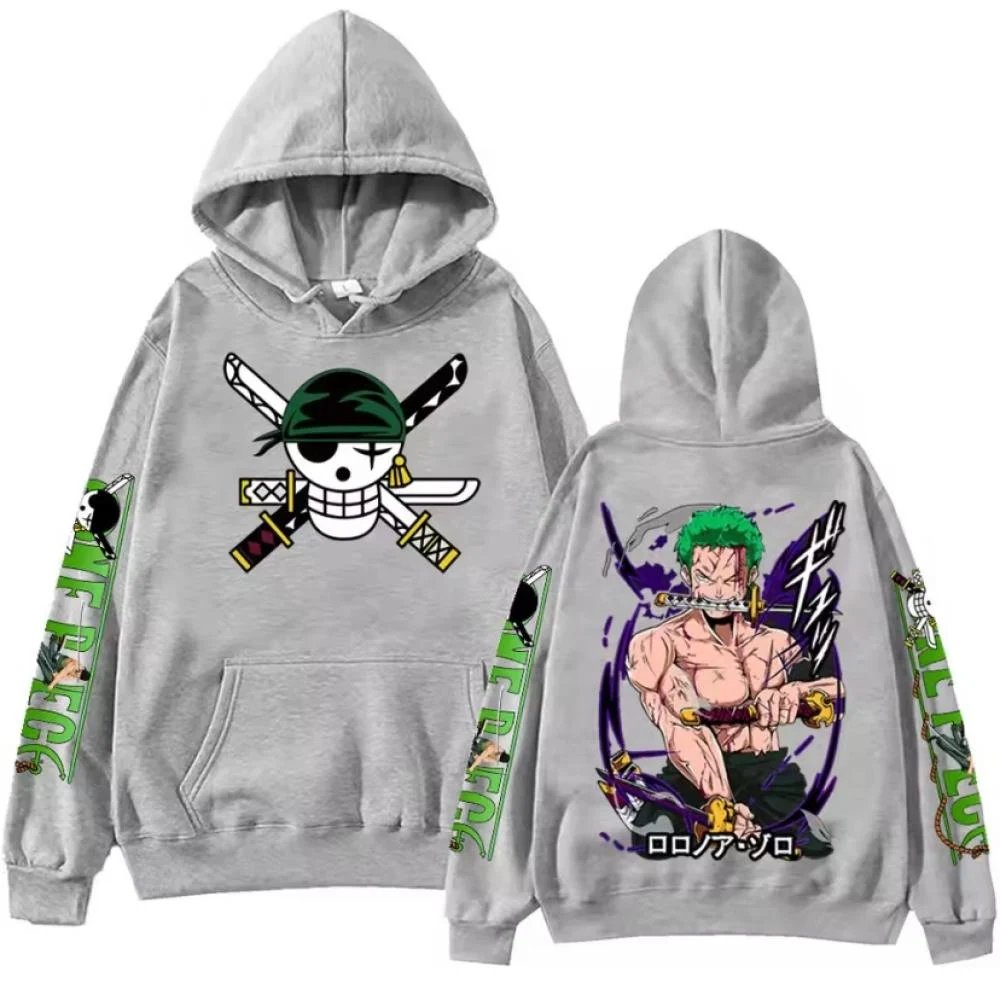 One Piece Zoro Anime Hoodie Ka - Anime Cosplay Shop ulasan dan harga