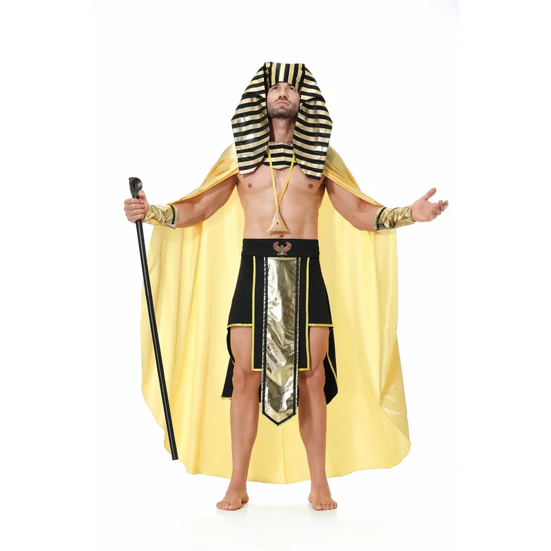 HN8 Kostum Firaun Mitos Mesir  - Egypt Cosplay Anime ulasan dan harga