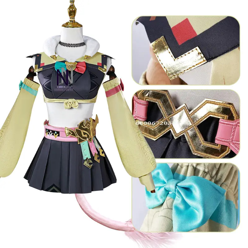 Kostum Cosplay ABC123Game Raid - Anime Cosplay Armor ulasan dan harga