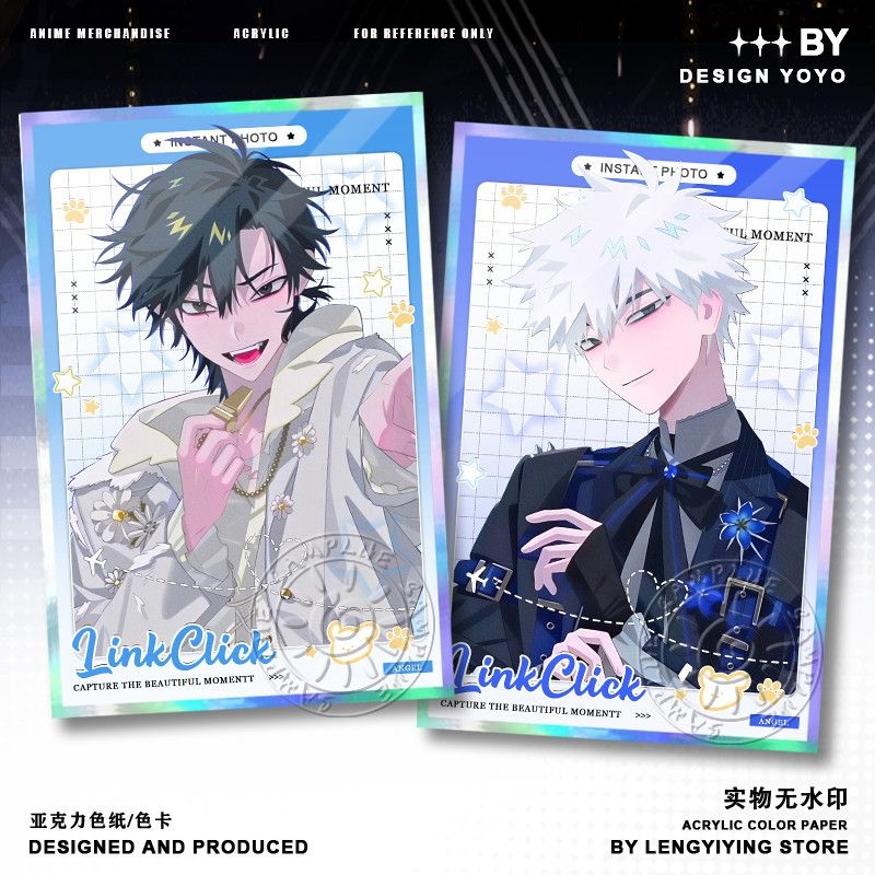 Kartu Tanda Tangan Akrilik Gam - Anime Cosplay Link ulasan dan harga