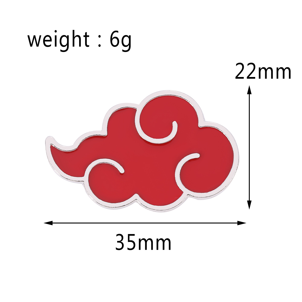 Pin Bros Naruto Akatsuki Desa  - Anime Cosplay Ninja ulasan dan harga