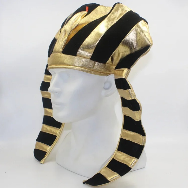 Topi Firaun Mesir Berbahan Kai - Egypt Cosplay Anime ulasan dan harga