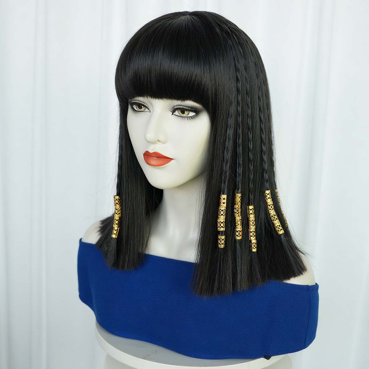 Wig modis wanita kostum Hallow - Egypt Cosplay Anime ulasan dan harga