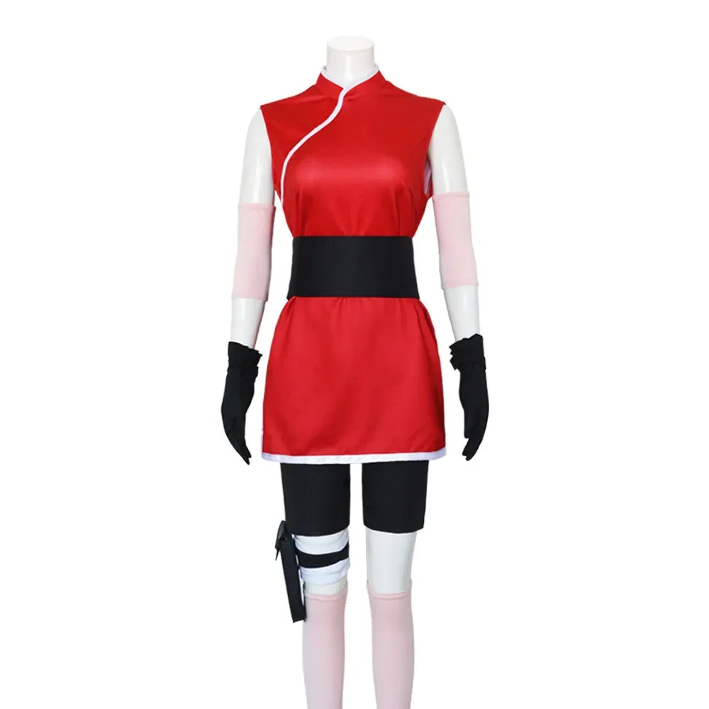 Kostum Anime Cosplay Haruno Sa - Anime Cosplay Ninja ulasan dan harga
