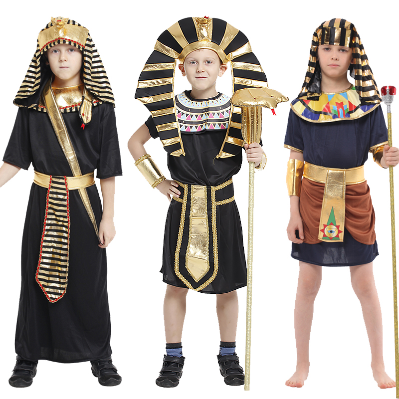 Kostum Firaun Mesir Anak-anak  - Egypt Cosplay Anime ulasan dan harga
