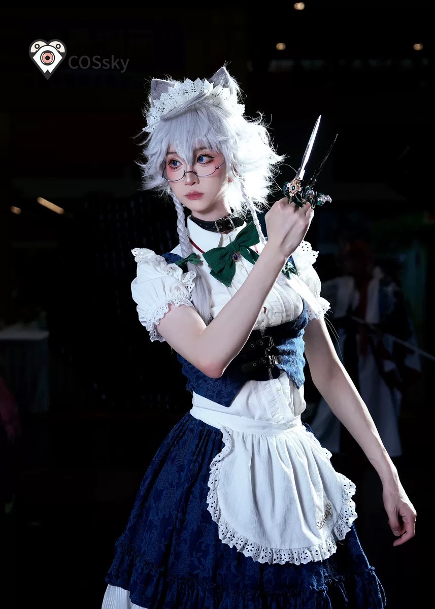 Kostum Cosplay Izayoi Sakuya T - Anime Cosplay Maid ulasan dan harga