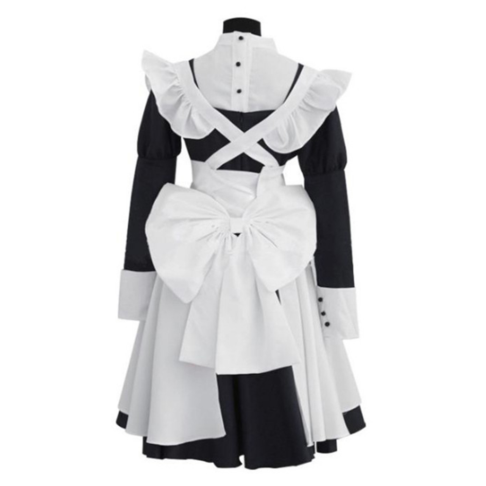 Kostum Meyrin Maid 2025 untuk  - Anime Cosplay Black Girl ulasan dan harga