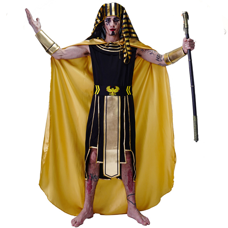 Kostum Ratu Mesir Kuno Hallowe - Egypt Cosplay Anime ulasan dan harga