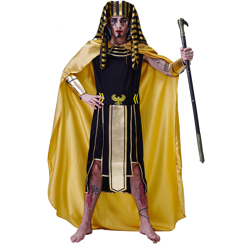 Kostum Ratu Mesir Kuno Hallowe - Egypt Cosplay Anime ulasan dan harga
