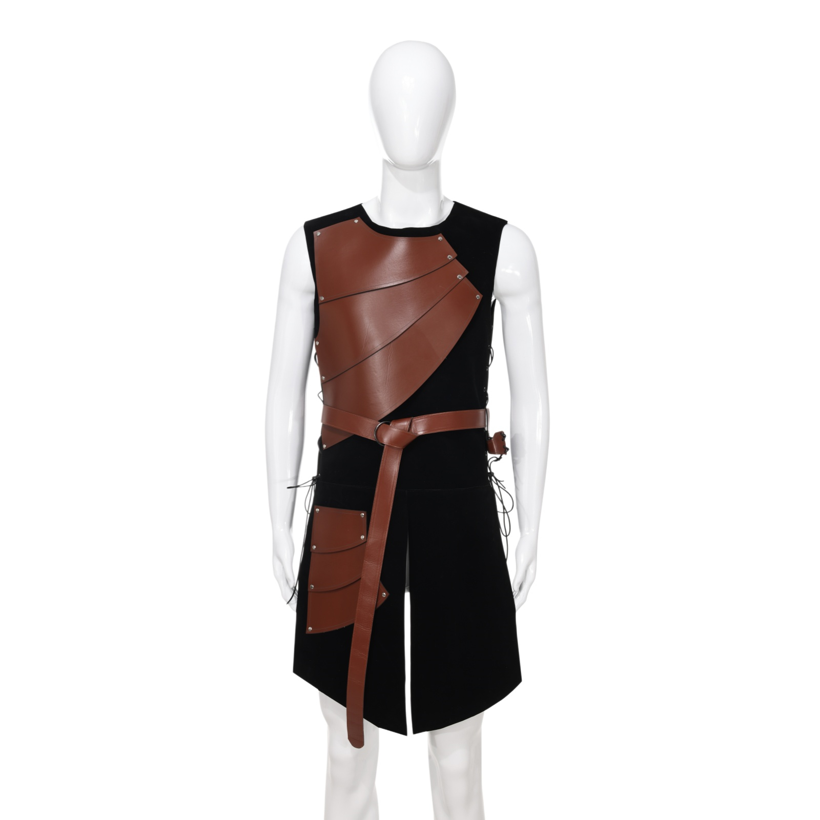 Setelan Armor Tanpa Lengan Kul - Anime Cosplay Armor ulasan dan harga