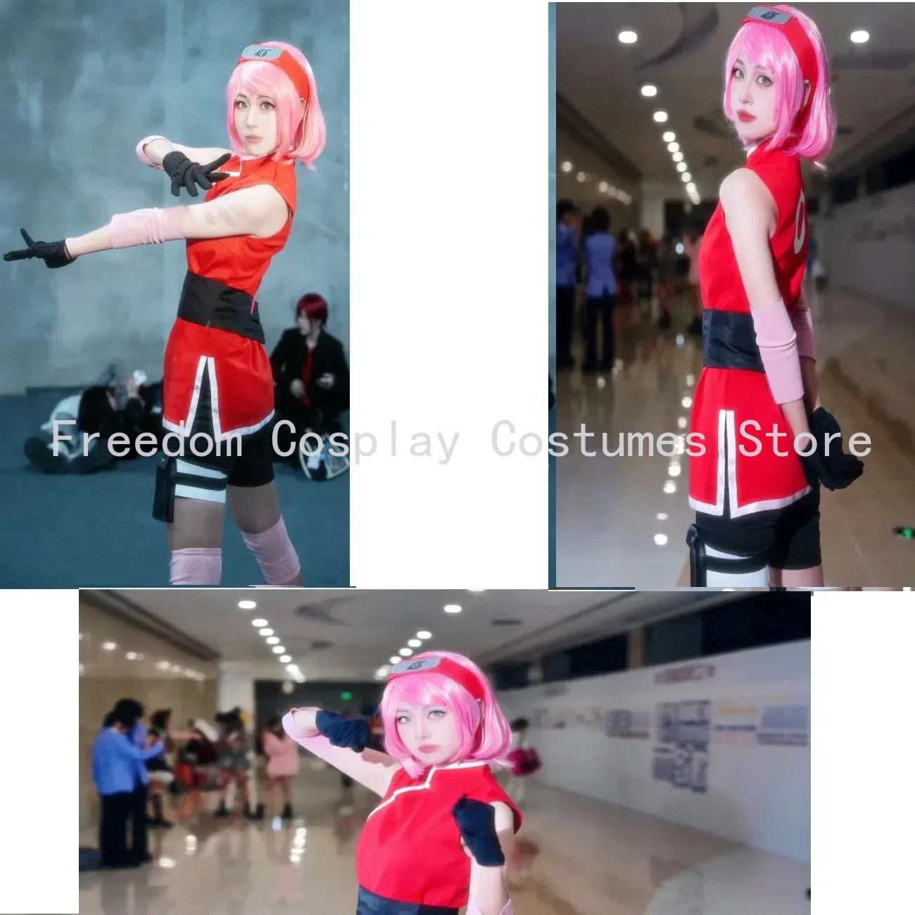 Wig kostum Shippuden Cosplay A - Anime Cosplay Ninja ulasan dan harga