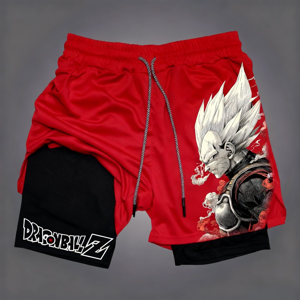 Celana Pendek Lapis Ganda Pria - Dragon Ball Saiyan Armor ulasan dan harga