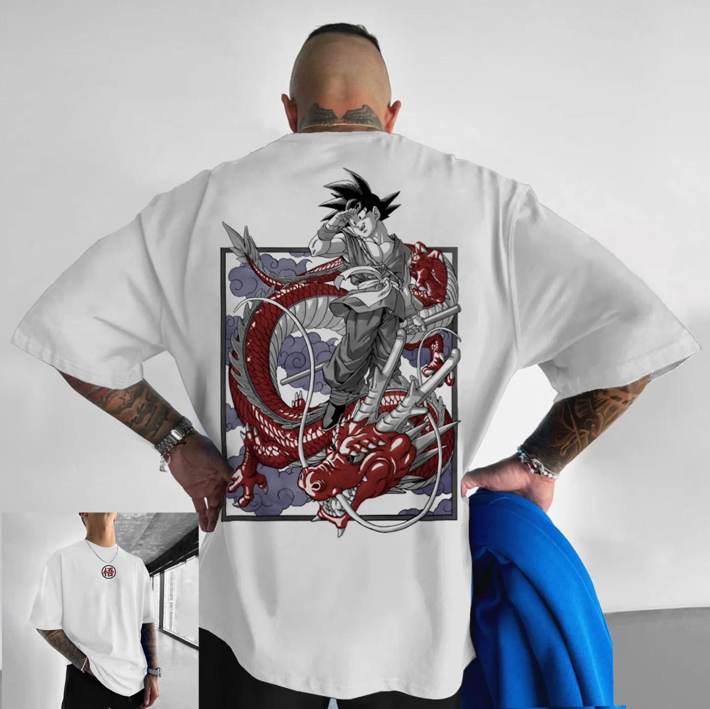 Kaos Gym Retro Dragon Ball Mus - Dragon Ball Saiyan Armor ulasan dan harga
