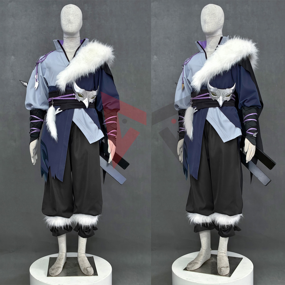 Kostum Cosplay Ninja Uchihang  - Anime Cosplay Ninja ulasan dan harga