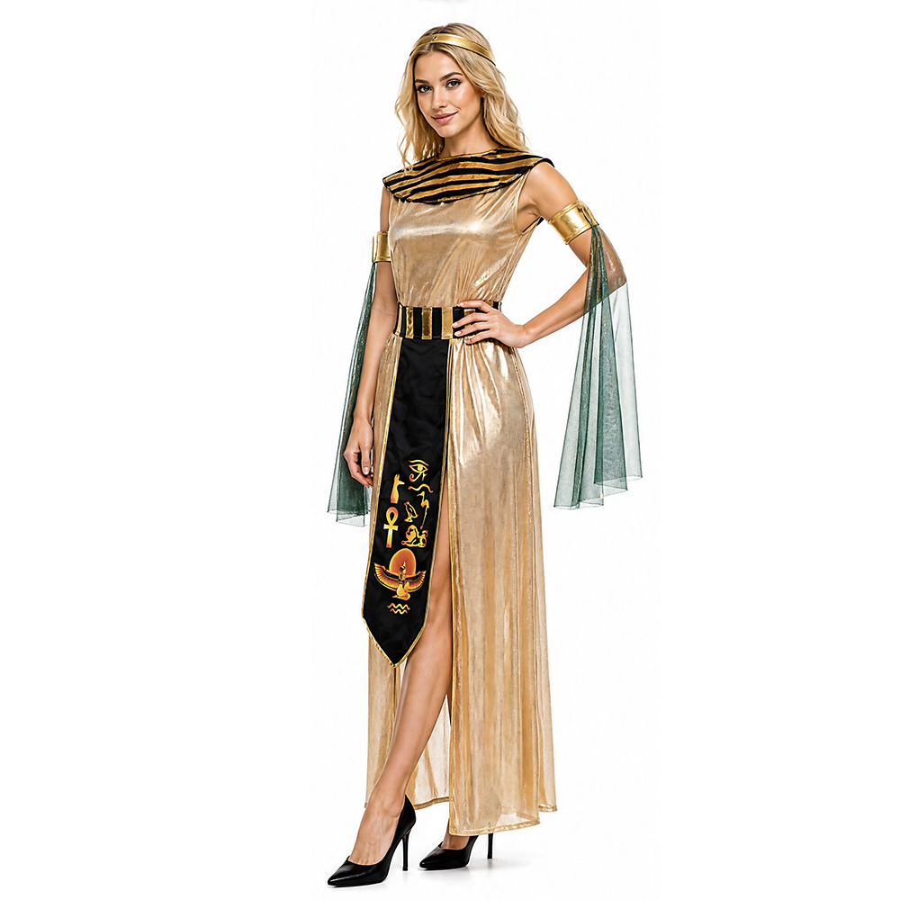 Kostum Firaun Mesir Kuno Hallo - Egypt Cosplay Anime ulasan dan harga
